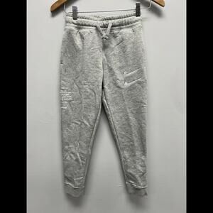 Nike Boys' Gray "Swoosh" Sweatpants